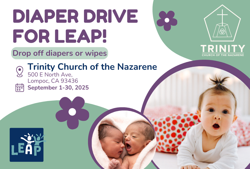Trinity Church’s Diaper Drive for LEAP
