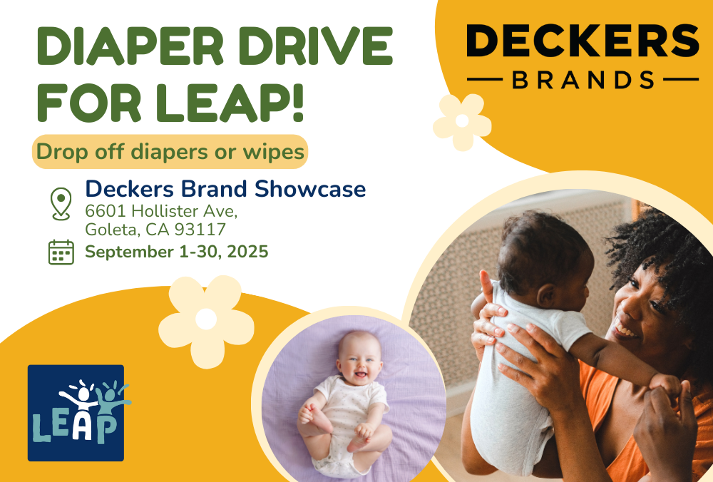 Deckers’ Diaper Drive for LEAP