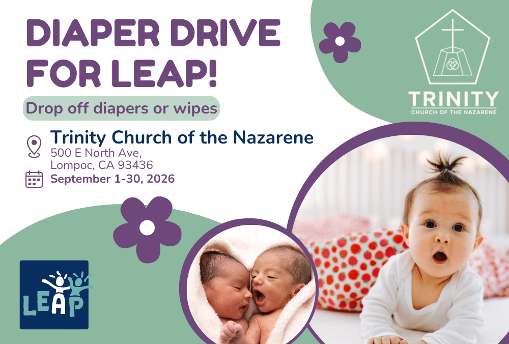 Trinity Church’s Diaper Drive for LEAP
