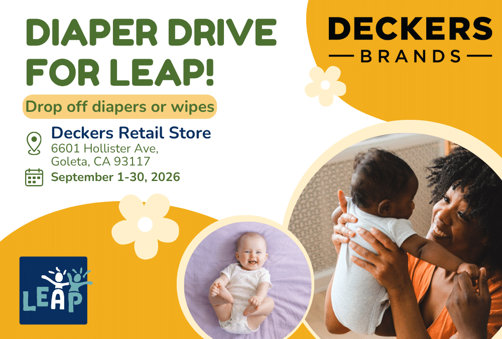 Deckers Diaper Drive for LEAP